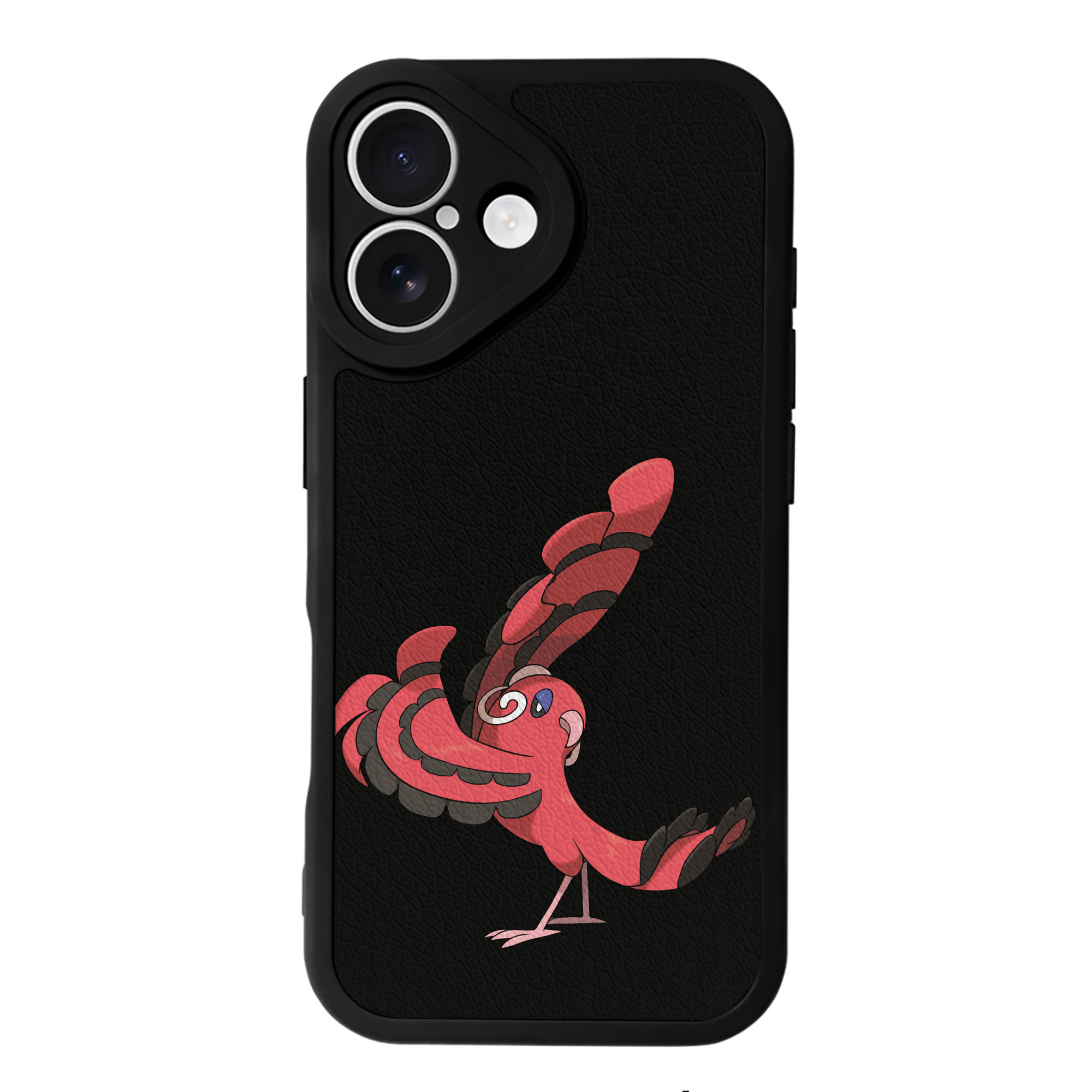 （画像用） ポケットモンスター Pokémon 【iPhone 16シリーズ対応】シリコンスマホケース（レザー調） 材質：シリコン